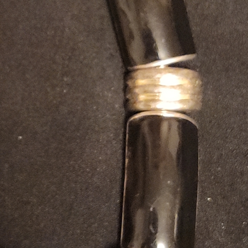Napier Gold-tone And Black Bracelet + Black And Silver-tone Napier Bracelet - Picture 6 of 10
